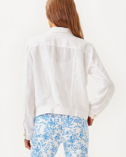 SEASPRAY LINEN JACKET