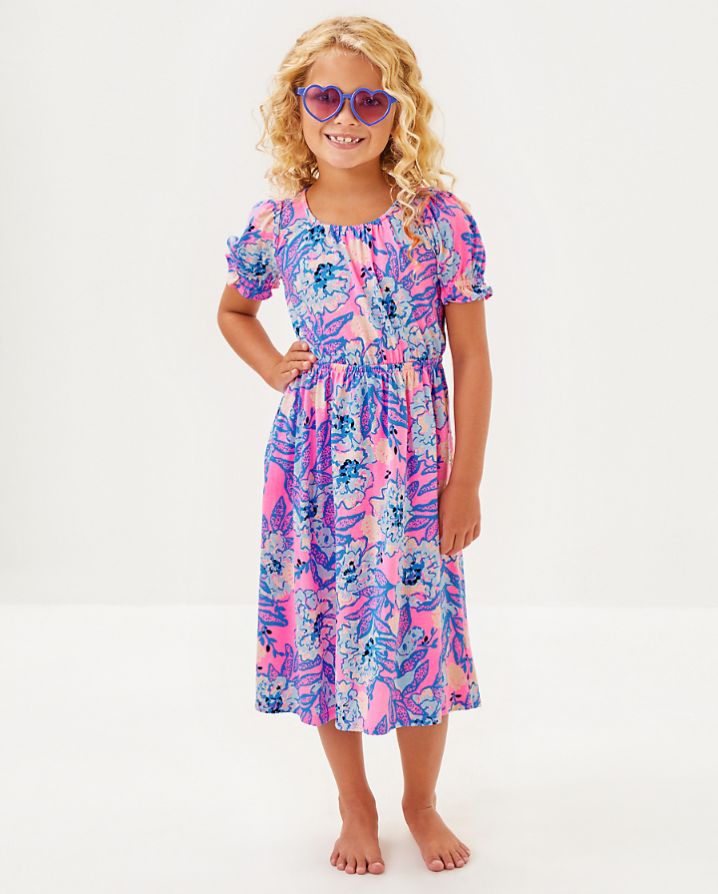 GIRLS DEAN MIDI DRESS