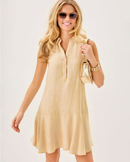 ELLOWYN LINEN DRESS