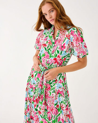 LARKYN MIDI SHIRTDRESS