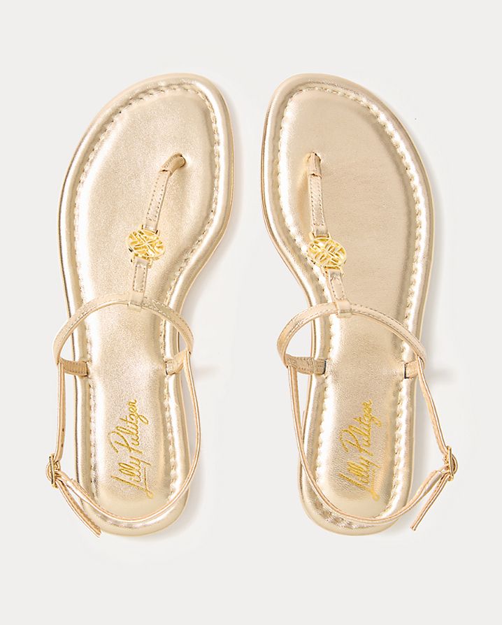 DELILAH LOGO SANDAL
