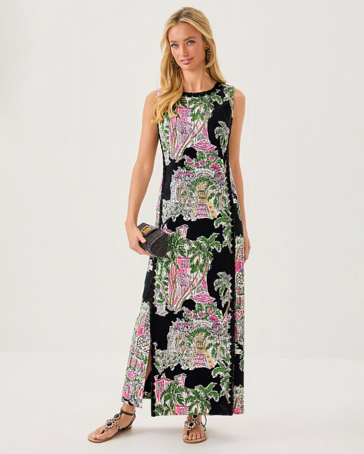 DARLENE STRETCH MAXI SHIFT