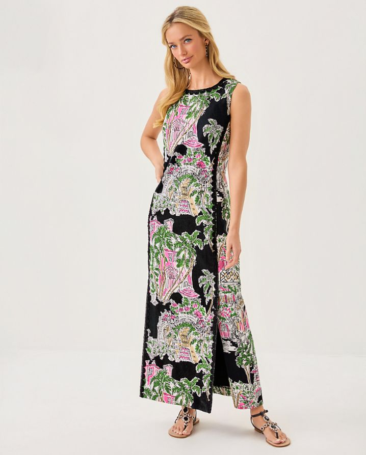 DARLENE STRETCH MAXI SHIFT