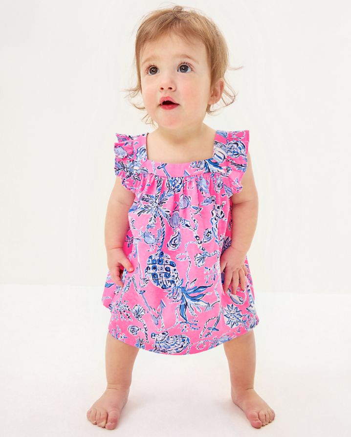 PLUMERIA INFANT DRESS