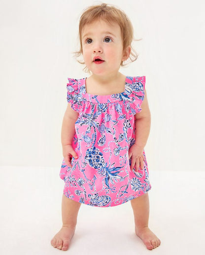 PLUMERIA INFANT DRESS