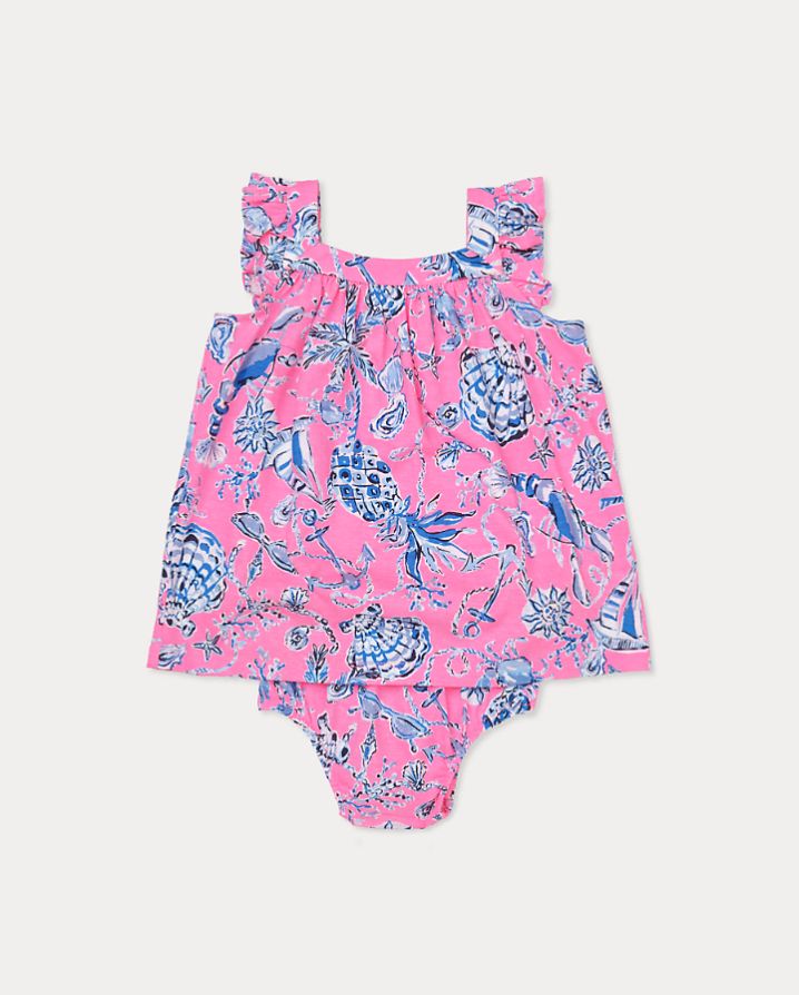 PLUMERIA INFANT DRESS