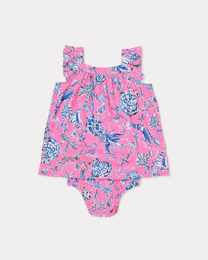 PLUMERIA INFANT DRESS
