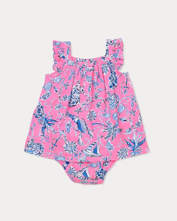 PLUMERIA INFANT DRESS