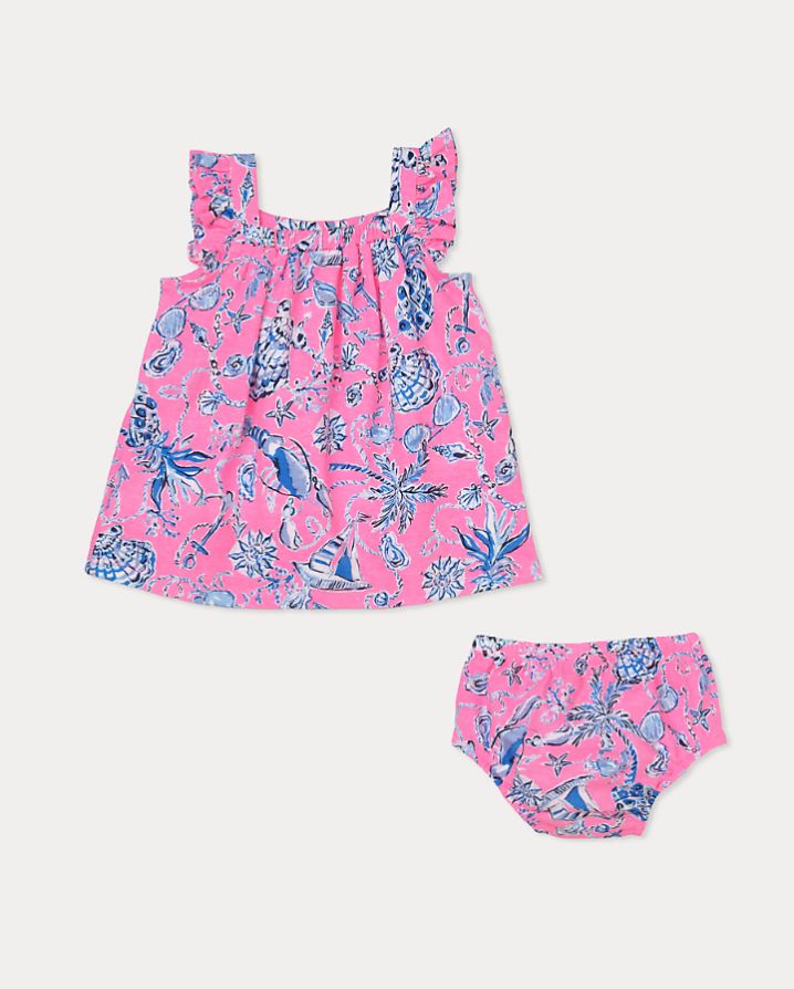 PLUMERIA INFANT DRESS