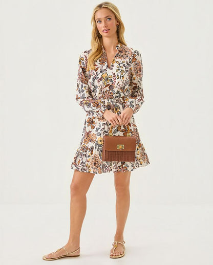 AXTON EYELET DRESS