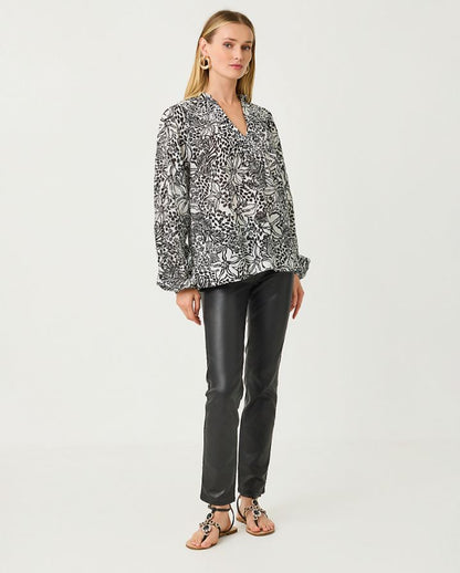 LOURDES LONG SLEEVE TOP