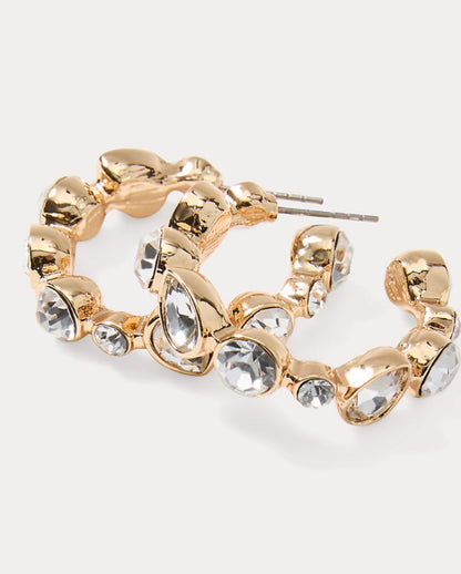 SHINE YOUR BRIGHT HOOP EARRINGS