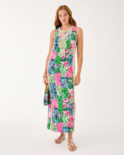 EDITA MAXI SHIFT DRESS