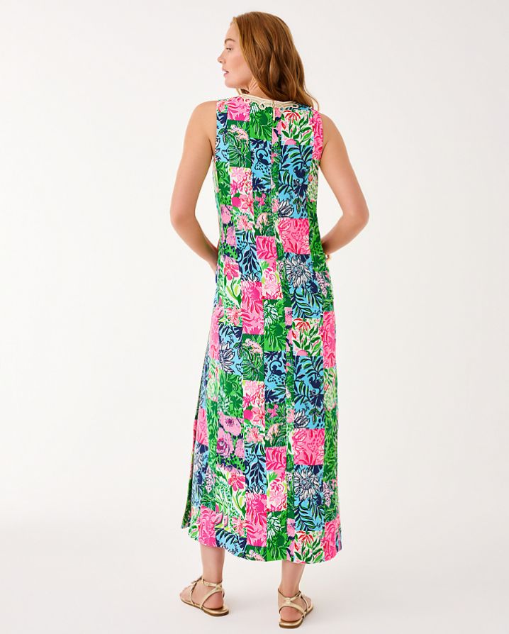 EDITA MAXI SHIFT DRESS