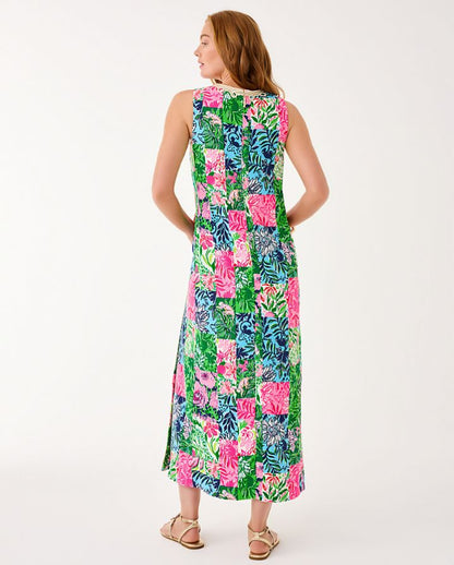 EDITA MAXI SHIFT DRESS