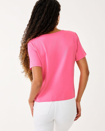 CLAIRMONT RHINESTONE KNIT TOP