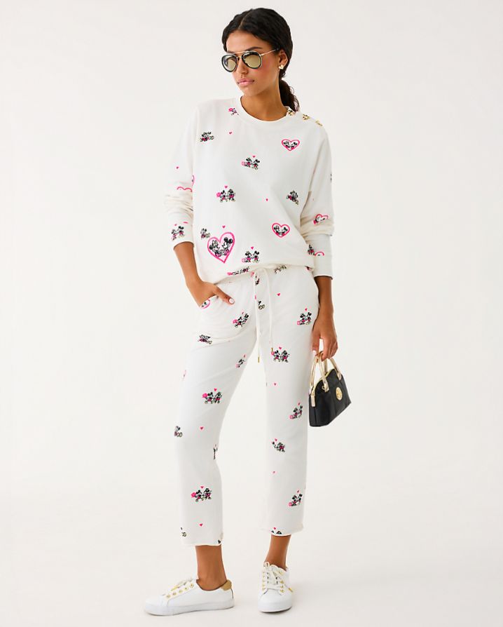 PLAYA CROP TERRY PANT