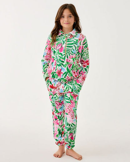 MINI ELENI VELOUR PULLOVER