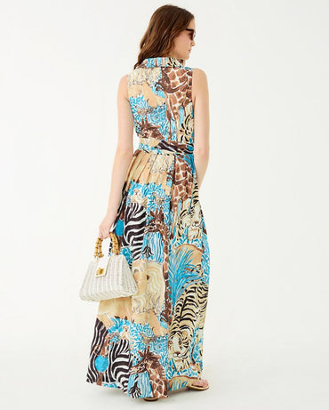 MARRIA STRETCH MAXI DRESS