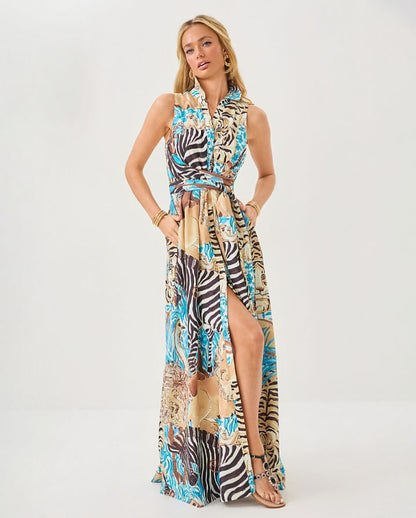 MARRIA STRETCH MAXI DRESS