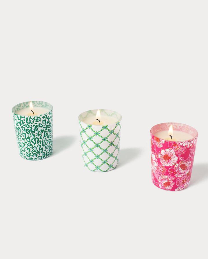 VOTIVE CANDLE SET OF 3