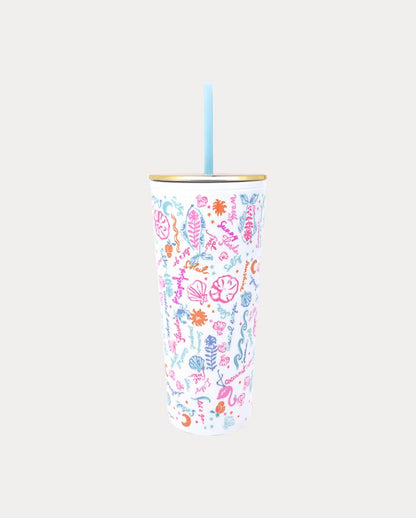 TUMBLER WITH STRAW