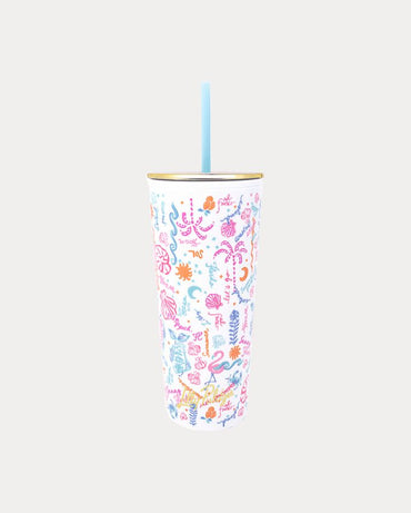 TUMBLER WITH STRAW