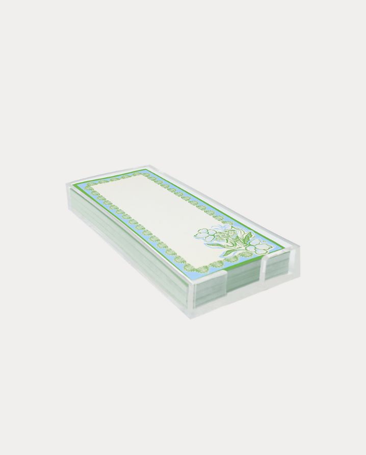 ACRYLIC NOTE SET