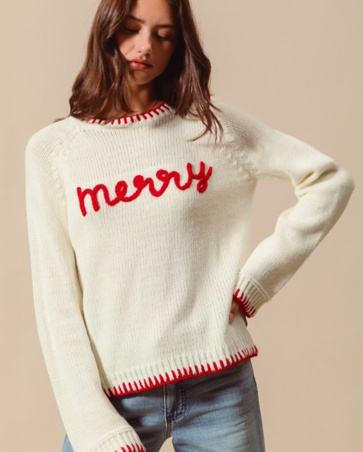 MERRY SWEATER