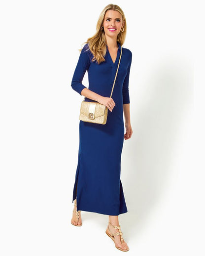 OLLIE MAXI POLO DRESS