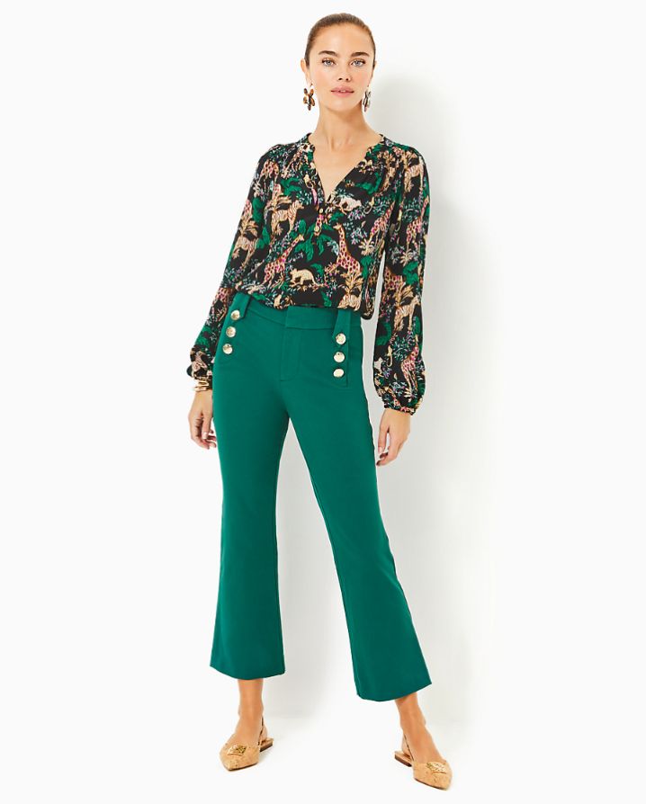 PARRISH BI-STRETCH CROP PANT