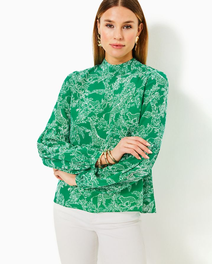 WITAKER SILK TOP