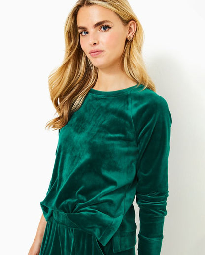 CIANA VELOUR TOP