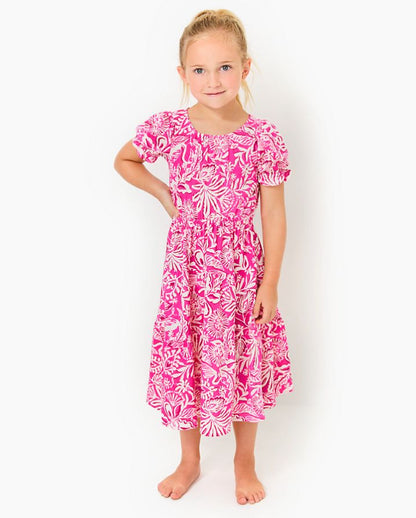 GIRLS DEAN MIDI DRESS