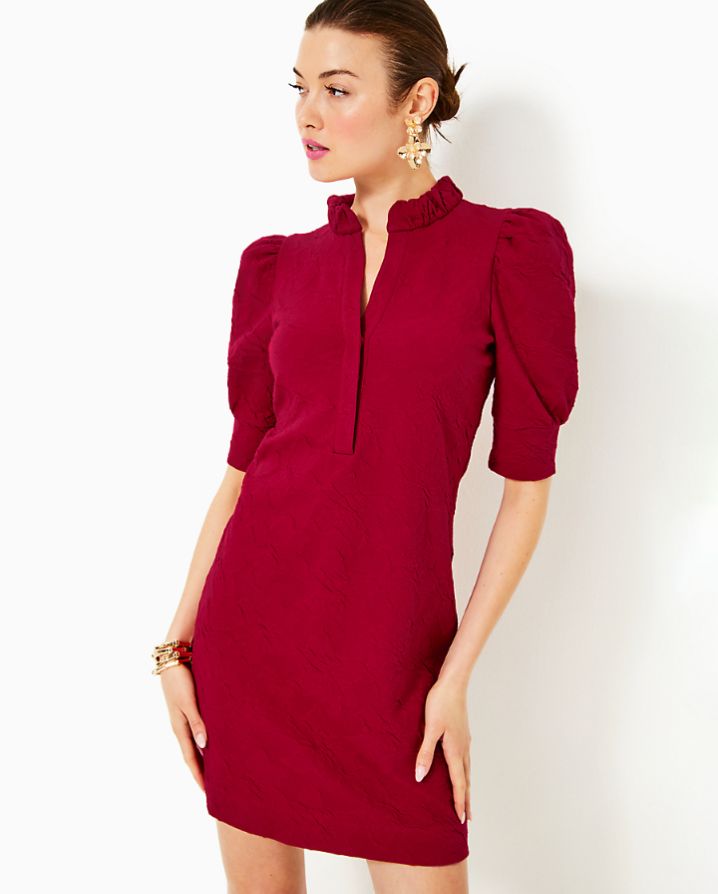 ELSEY ELBOW SLEEVE DRESS