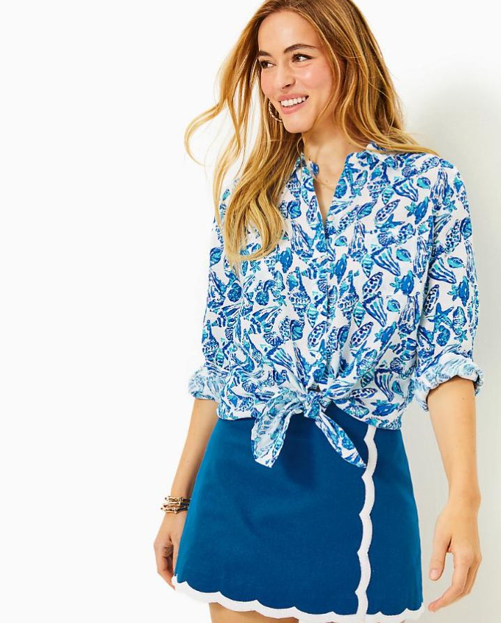 SEA VIEW BUTTON DOWN