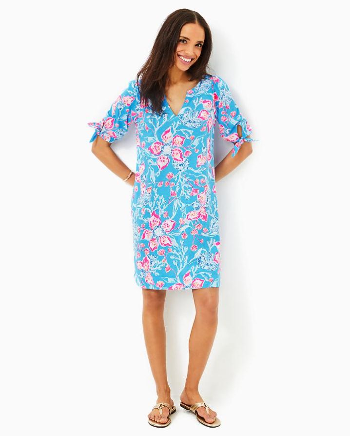 EASLEY SHORT SLEEVE DRESS