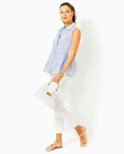 BREAH SLEEVELESS BUTTON DOWN