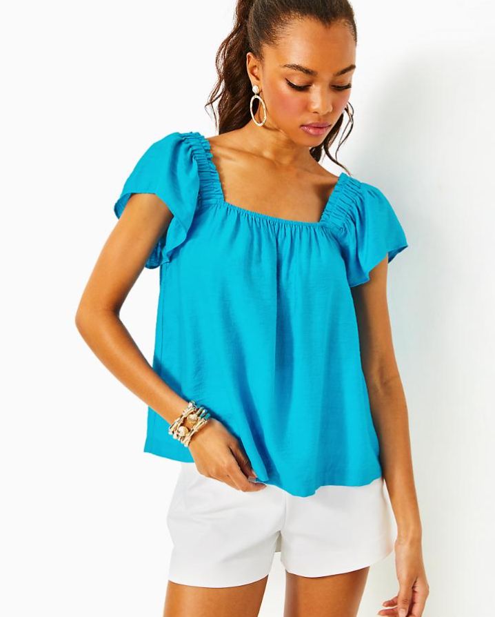 CARALISA SHORT SLEEVE TOP