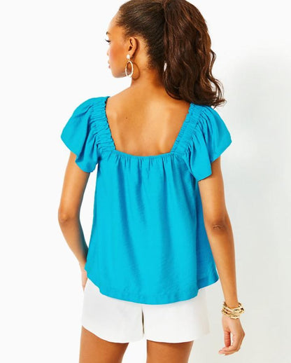 CARALISA SHORT SLEEVE TOP