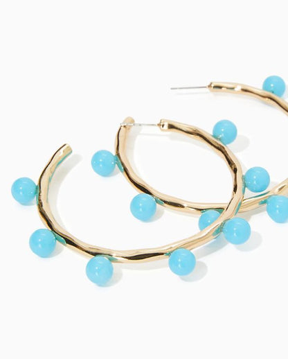 WAVE N SEA HOOP EARRINGS