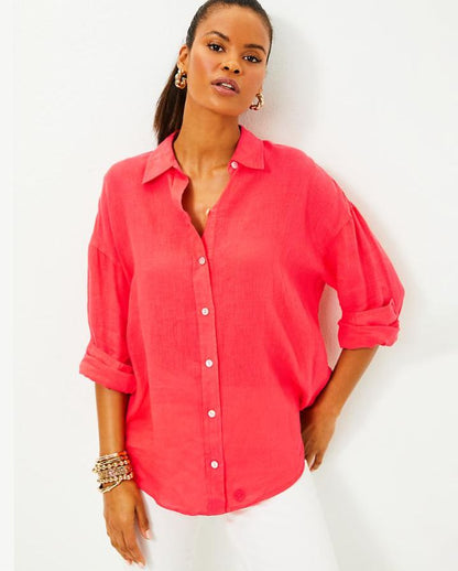 STEVEY RELAXED BUTTON DOWN