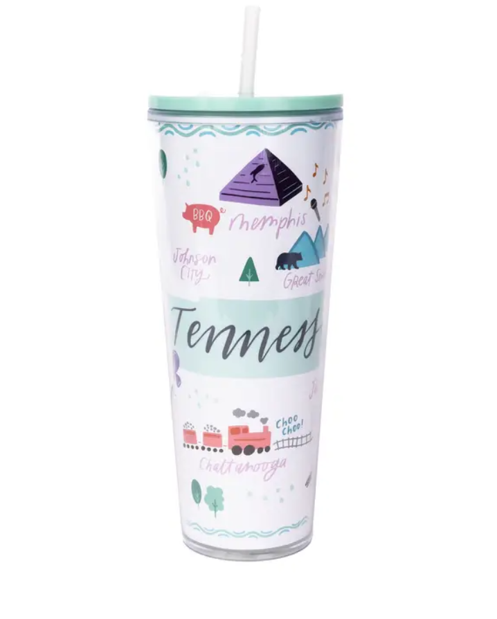 TENNESSEE STRAW TUMBLER