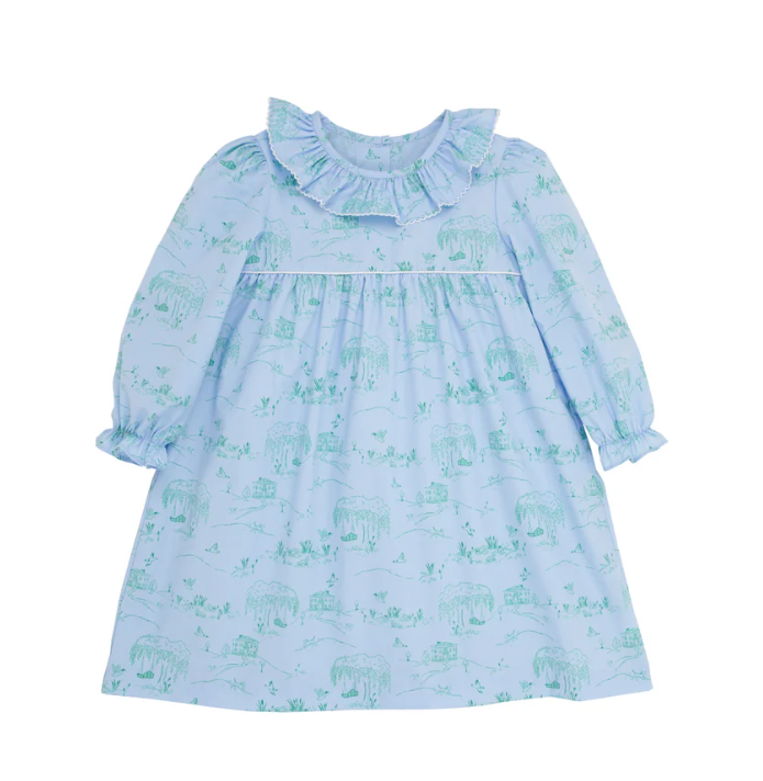 TBBC LS RAMONA RUFFLE DRESS