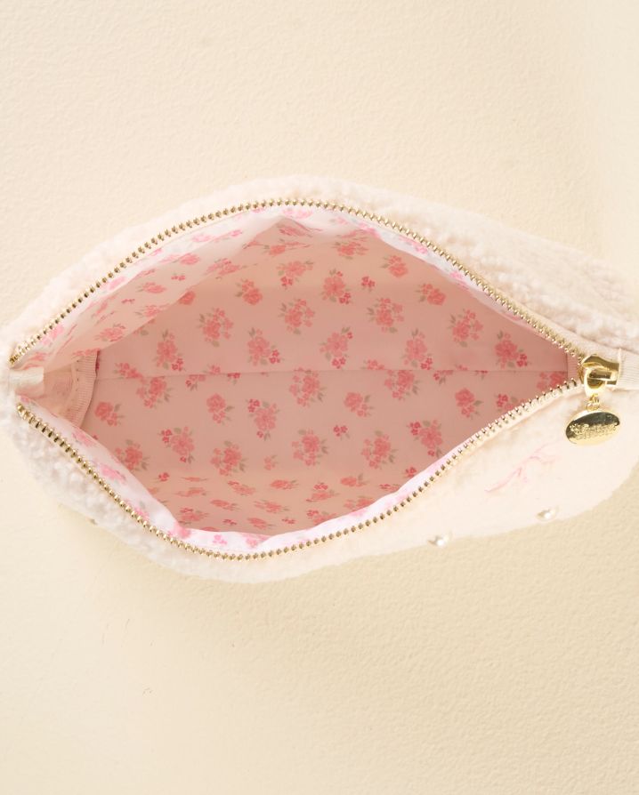 BOWS TEDDY POUCH